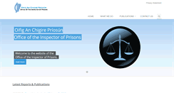 Desktop Screenshot of inspectorofprisons.gov.ie