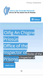 Mobile Screenshot of inspectorofprisons.gov.ie